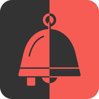 Çan Web simgesi basit illüstrasyon