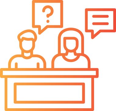 Seo simgesinin vektör illüstrasyonu