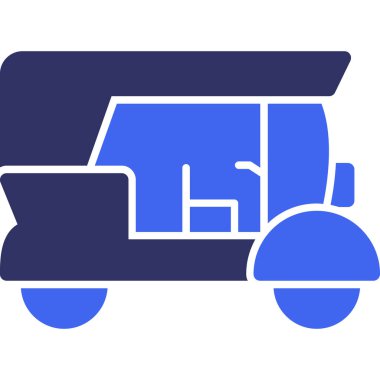 - Araba. Web simgesi basit illüstrasyon