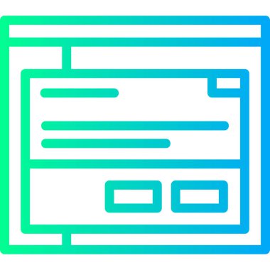 tarayıcı ağ arayüzü simgesi