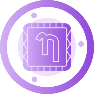 sikke web simgesi basit tasarım