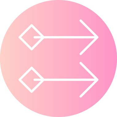 ok yönü simgesi doldurulmuş - taslak biçimi