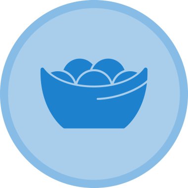 Pirinç kasesi. Web simgesi