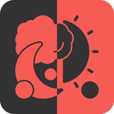 Modern b 'nin vektör illüstrasyonunda ateşten yoksun simge