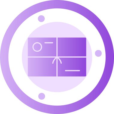 seo modern simgesinin vektör illüstrasyonu