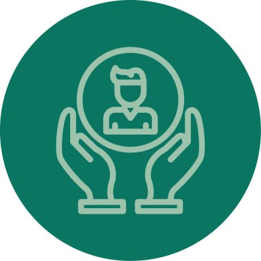 seo modern simgesinin vektör illüstrasyonu