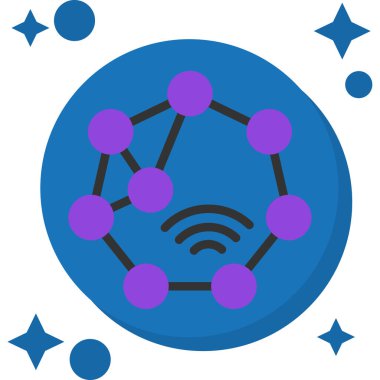 ağ web simgesi, tasarım vektörü illüstrasyonu