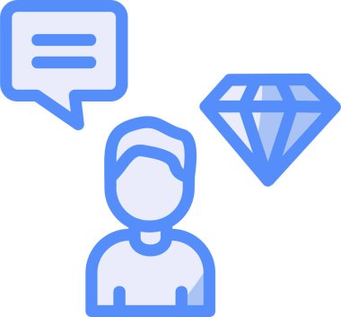 Müşteri gözden geçirme rengi simgesi