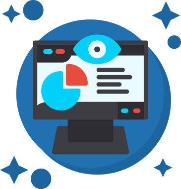 ticari analitik veri simgesi doldurulmuş ana hatlar biçiminde