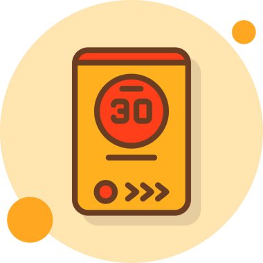 Dijital metre. Web simgesi