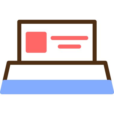 Bilgisayar monitörü. Basit tasarım