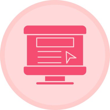 seo modern simgesinin vektör illüstrasyonu