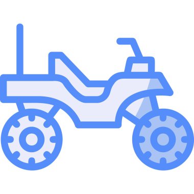 Bisiklet. Web simgesi basit illüstrasyon