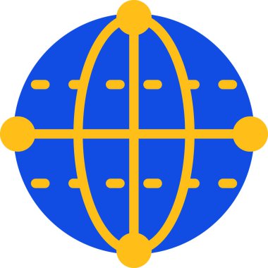 genel ağ bağlantı simgesi, vektör illüstrasyonu