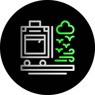 vektör Bulut simgesi illüstrasyonu