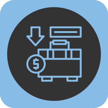 para simgesi modada izole edilmiş arkaplan