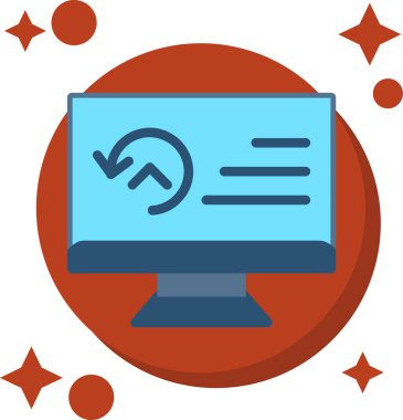 seo modern simgesinin vektör illüstrasyonu