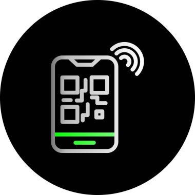 Mobil uygulamanın vektör illüstrasyon simgesi