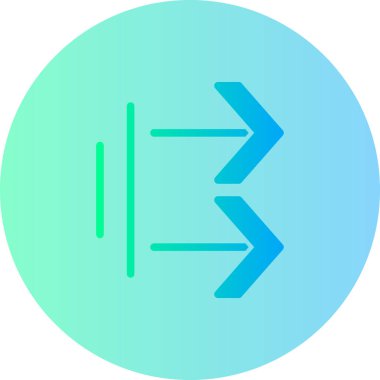 ok simgesinin vektör illüstrasyonu