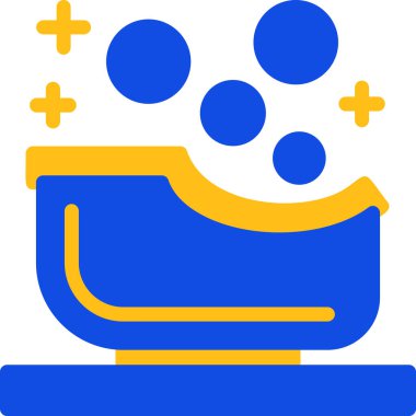 Hastane. Web simgesi basit illüstrasyon