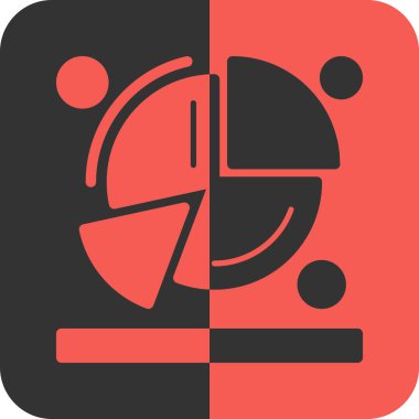 pasta grafiği vektör çizim