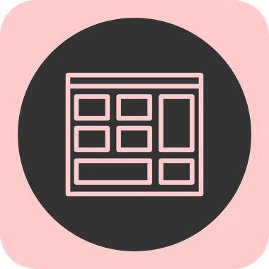 Geliştirme için web tasarım simgesi