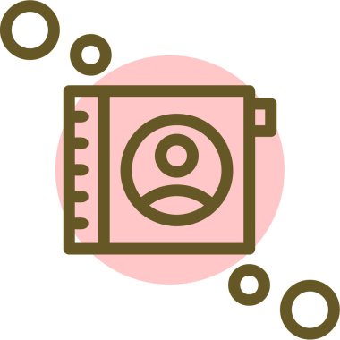 kamera simgesi vektör illüstrasyonu