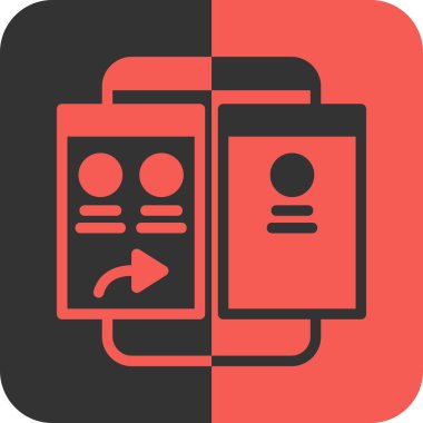 seo modern simgesinin vektör illüstrasyonu