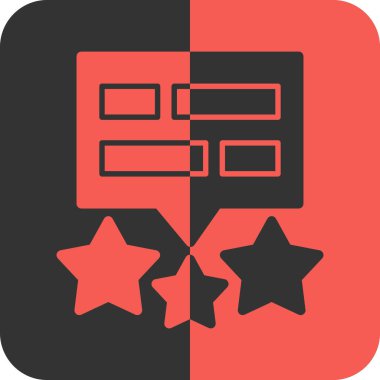 Soyut arkaplanda izole edilmiş geri besleme simgesi