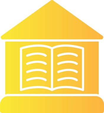 kitap simgesi vektör illüstrasyonu