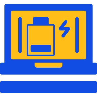 Pil. Web simgesi basit illüstrasyon