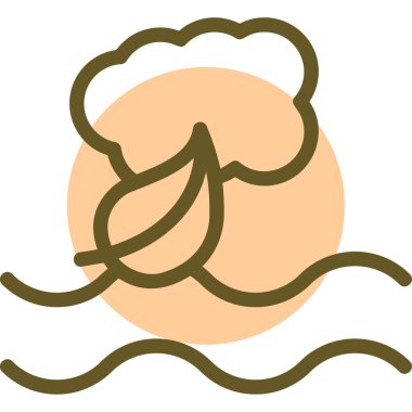 Beyaz arkaplanın vektör illüstrasyonu