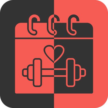 spor salonu ikonu tasarımı, vektör illüstrasyonu 10 grafik