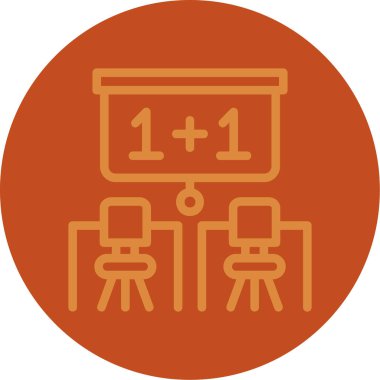 Eğitim simgesi vektör illüstrasyonu