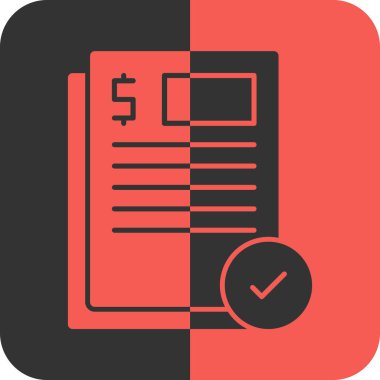 iş sözleşmesi simgesi beyazda izole edildi.