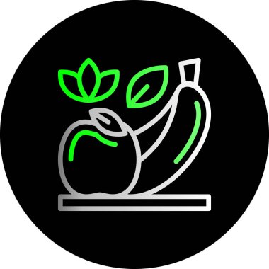 Eğilim biçimi izole edilmiş arkaplan içerisindeki eko simgesi