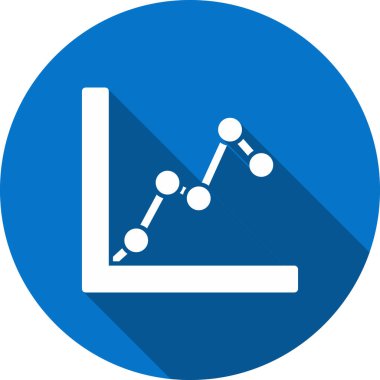 grafik ikonu vektör illüstrasyonu