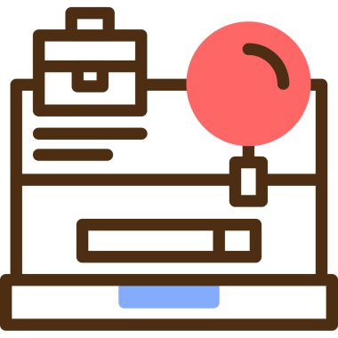 Yazıcı. Web simgesi basit tasarım