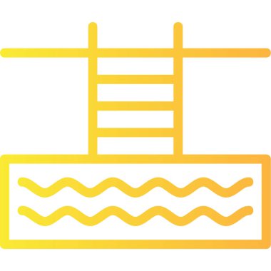 Çit. Web simgesi basit illüstrasyon