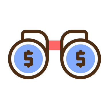 money vector icon modern simple illustration