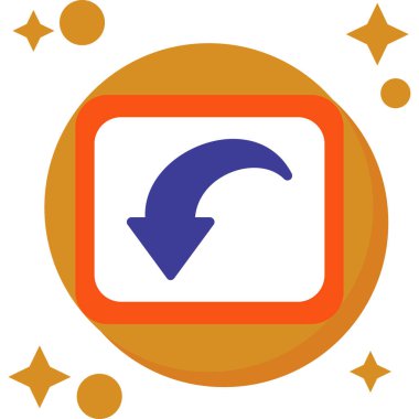 ok simgesi vektör illüstrasyonu