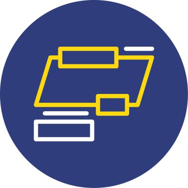 Bilgisayar. Web simgesi basit illüstrasyon