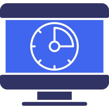 Saatin vektör illüstrasyonu