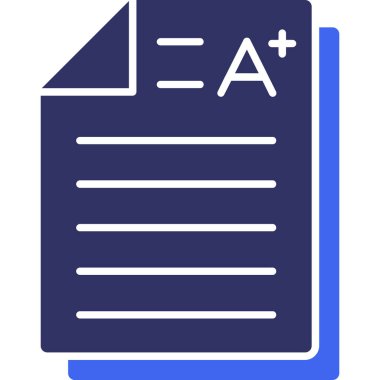 vektör belgesi web simgesi