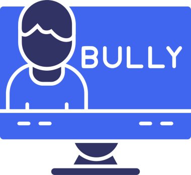 Yazılı zorbalık sergiliyor. Agresif davranışları olan insanlar için cinsel olmayan davranışlar. Megafonla çizim yapan adam..