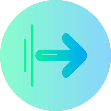 ok simgesinin vektör illüstrasyonu