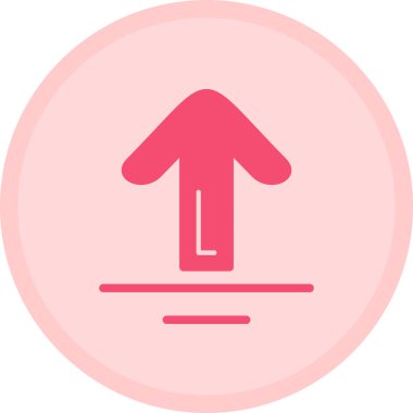 Ok. Web simgesi basit illüstrasyon