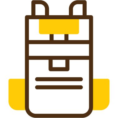 Bir kitap simgesinin vektör illüstrasyonu