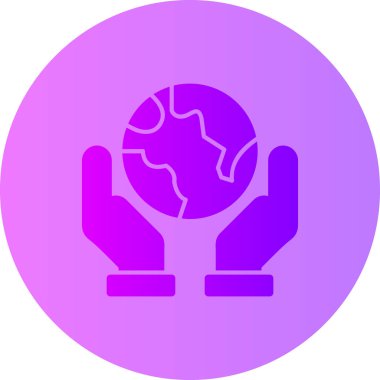 toprak simgesi vektör illüstrasyonu