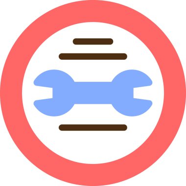 Park simgesi yok, vektör illüstrasyonu